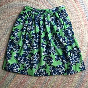 J. Crew Woman’s Floral Midi Skirt